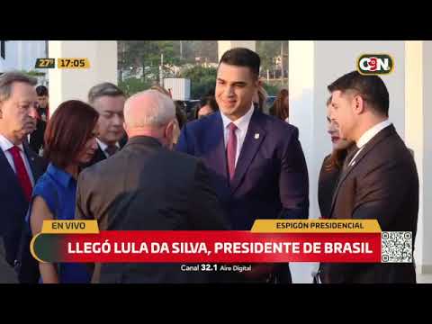 Llegó Lula Da Silva, Presidente de Brasil