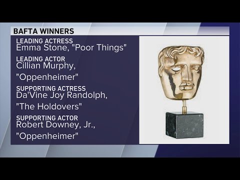 'Oppenheimer' wins big at BAFTAs; Michael J. Fox makes inspirational presentation