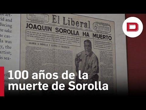 Se cumplen 100 años de la muerte del pintor Joaquín Sorolla