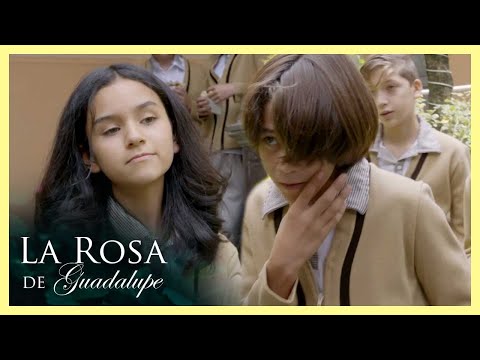 Marintia le da un cachetada a Lorenzo | La Rosa de Guadalupe 4/4 | Con ojos de valentía