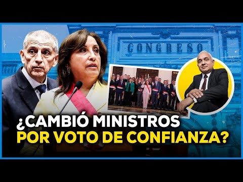 ¿Dina Boluarte hizo cambio de ministros por el Congreso y el 'caso Rolex'? #ValganVerdades