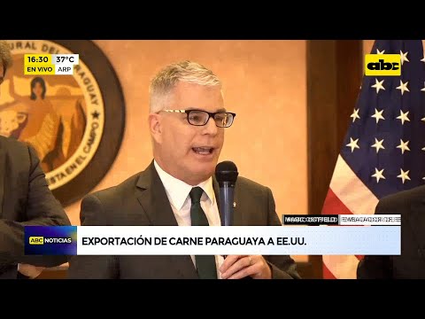 Exportación de carne paraguaya a EE.UU.