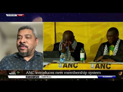 Politics Wrap I ANC introduces new membership system - Oscar van Heerden