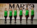 Народные танцы мира. Ирландский танец Reel в школе танцев МАРТЭ 2013г.