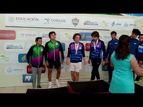 Plata para San Luis Potosí en tenis en los Nacionales CONADE