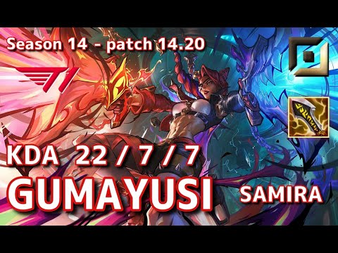 【EUWサーバー/GM】T1 Gumayusi サミーラ(Samira) VS トゥイッチ(Twitch) BOT - Patch14.20 EUW Ranked【LoL】