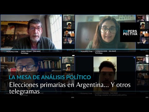 Elecciones primarias en Argentina... Y otros telegramas