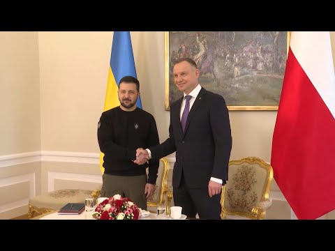 LA GUERRA I Zelenski obtuvo respaldo de Polonia para ingreso de Ucrania a la OTAN