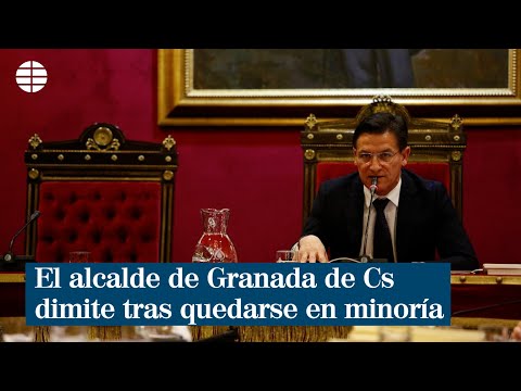 El alcalde de Granada de Cs dimite tras quedarse en minoría y abre la puerta a un gobierno del PSOE