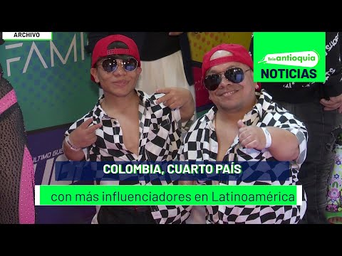 Colombia, cuarto país con más influenciadores en Latinoamérica - Teleantioquia Noticias