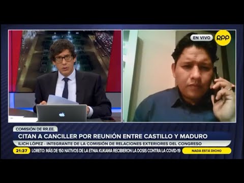 Sobre reunión de Castillo y Maduro: “debe realizarse con transparencia”