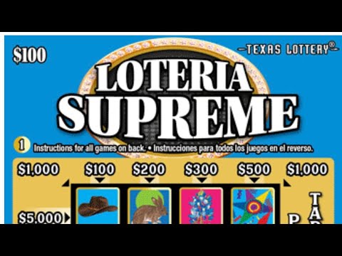 LOTERIA SUPREME BIG WIN  y más ! Video 2/3