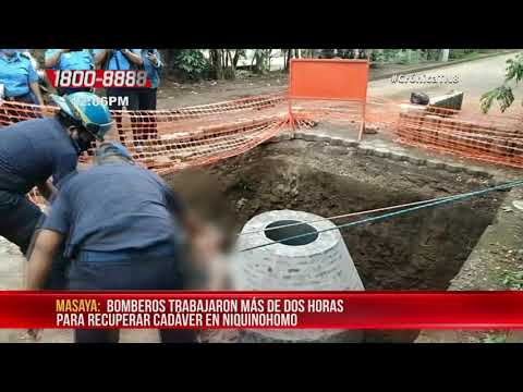 Masaya: Hombre muere al caer en una alcantarilla en construcción - Nicaragua