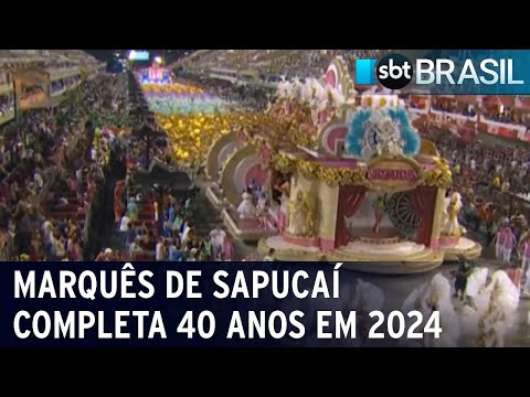 Símbolo do Carnaval, Marquês de Sapucaí completa 40 anos em 2024 | SBT Brasil (01/02/24)