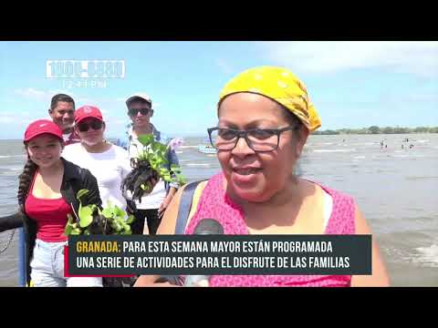 Cientos de familias visitaron Granada este fin de semana - Nicaragua