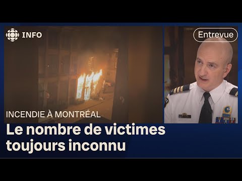 Incendie mortel à Montréal : entrevue avec l'inspecteur du SPVM