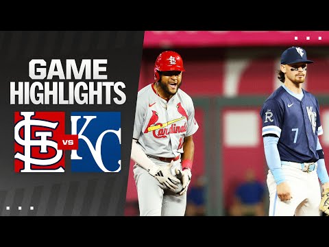 Cardinals vs. Royals Game Highlights (8/9/24) | MLB Highlights