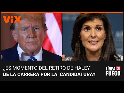 Tras la amplia victoria de Trump en el Supermartes, ¿es momento del retiro de Haley?