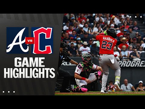 Braves vs. Guardians Game Highlights (8/16/25) | MLB Highlights