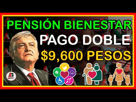 CONFIRMADO ADULTOS MAYORES Depósitos de PAGOS DOBLES $9,600 Pensión Bienestar SEPTIEMBRE
