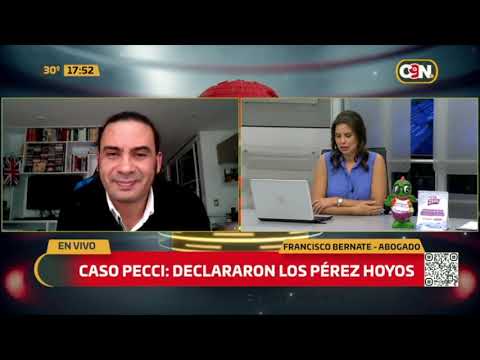 Caso Pecci: Declararon los Pérez Hoyos