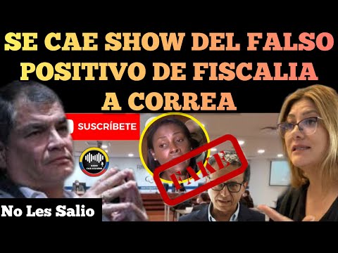 SE CAE SHOW FALSO POSITIVO DE FISCALIA PARA VINCULAR CORREA EN MU3R.T3 DE VILLAVICENCIO NOTICIAS RFE