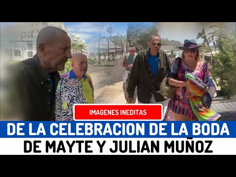 IMÁGENES INÉDITAS de la CELEBRACIÓN de la BODA de MAYTE ZALDÍVAR y JULIÁN MUÑOZ