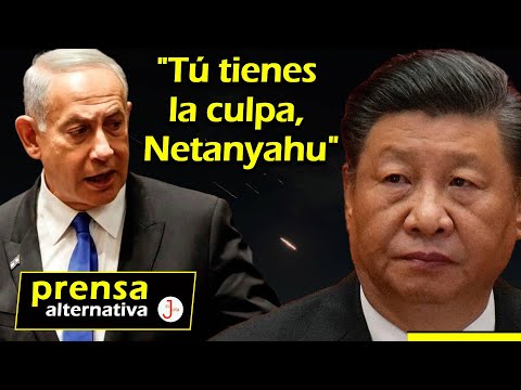 Desde China se lo dicen! Israel es el culpable de todo!