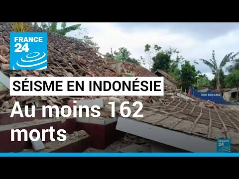 Au moins 162 morts dans un séisme en Indonésie • FRANCE 24