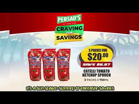 It’s Craving for Savings at Persad’s D Food King Supermarket!!!