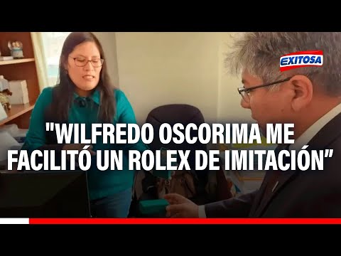 Gobernador del Cusco: Oscorima me facilitó un Rolex de imitación