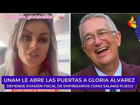 Gloria Álvarez defiende a Salinas Pliego: ¿por qué pagaría impuestos?