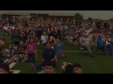 Total Solar Eclipse arrives in Eagle Pass, Texas