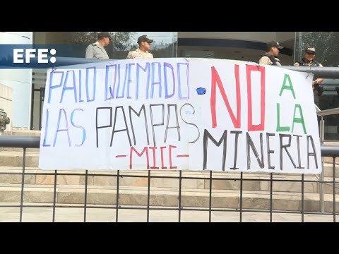 Indígenas anuncian resistencia y lucha contra la minería y convocarán encuentro nacional en Ecuado