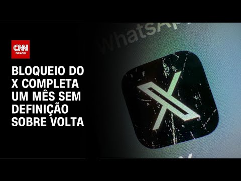 Bloqueio do X completa um mês sem definição sobre volta | CNN NOVO DIA