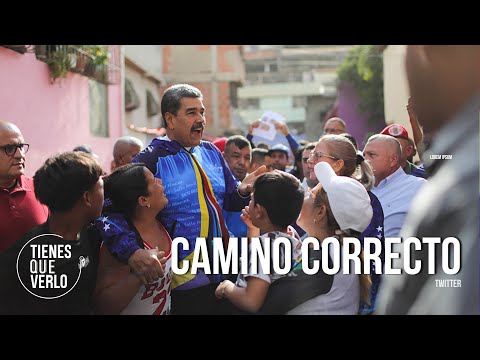 Vamos presidente: Así recibieron a Maduro en Mamera