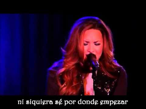 Demi Lovato - Fix a Heart subtitulado (Live) acoustic