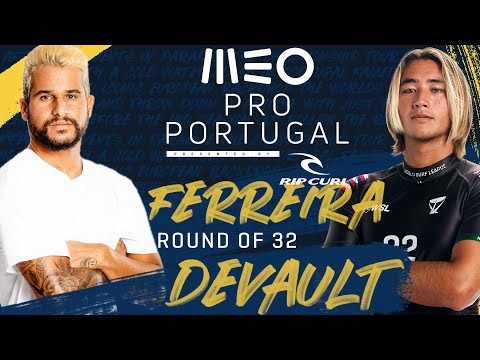 Surfing🌅🌊 Italo Ferreira vs. Imaikalani deVault MEO Pro Portugal - Round of 32 Heat Replay