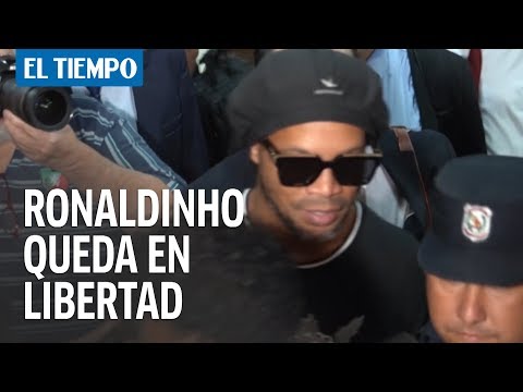 Ronaldinho queda libre tras presentar documento falso en Paraguay
