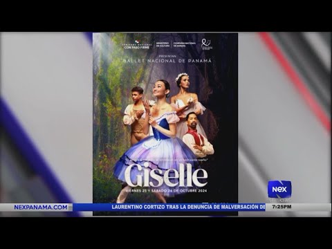 Gloria Barrios nos habla de la obra Gisele por el Ballet Nacional de Panama?