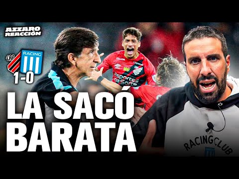 FEA IMAGEN DE RACING PERO LA SACÓ BARATA (PERDIÓ CON PARANAENSE 1 A 0) / AZZARO REACCIÓN Y ANÁLISIS