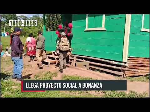 Entregan Viviendas Dignas en Territorio Indígena Mayangna, Bonanza