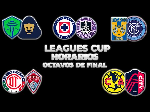 HORARIOS, CANALES Y FECHAS DONDE VER LOS OCTAVOS DE FINAL | LEAGUES CUP 2024