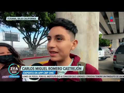 Adolescente mexicano se vuelve experto en CBP One y ayuda a migrantes en Tijuana | Francisco Zea