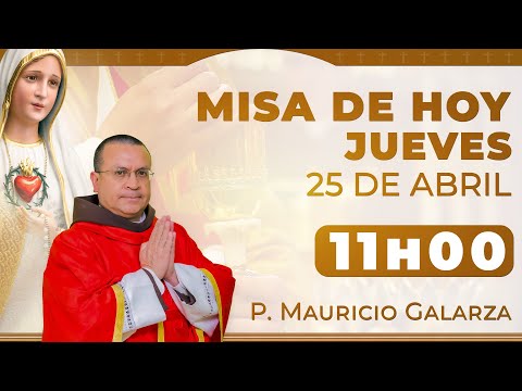 Misa de hoy 11:00 | Jueves 25 de Abril #rosario #misa