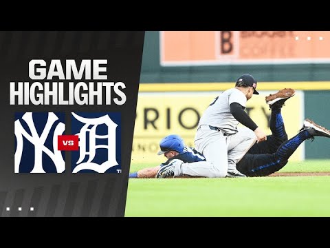 Yankees vs. Tigers Game Highlights (8/16/24) | MLB Highlights