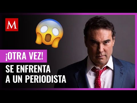 Eduardo Yáñez vuelve a protagonizar altercado con la prensa