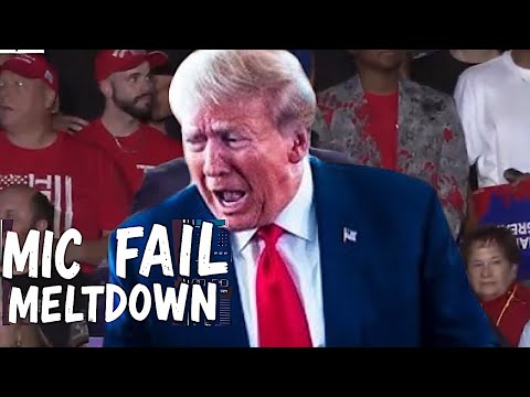 TRUMP MIC FAIL! Screaming Meltdown He Calls MAGA 'Fat Pigs'—Michigan Rally DISASTER