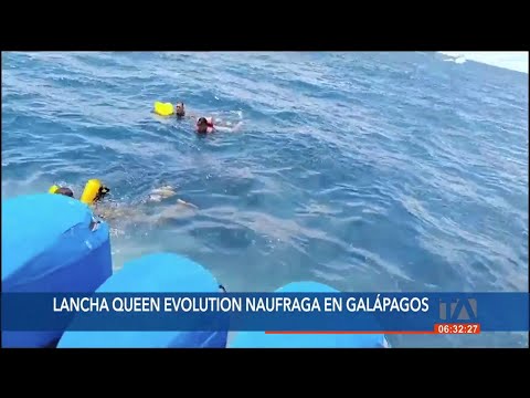 La Armada del Ecuador rescató a 29 turistas en Galápagos