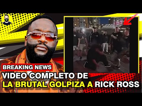 ESTOS TIPOS LE DAN BRUTAL GOLPIZA a RICK ROSS por DRAKE en CANADA!! (VIDEO COMPLETO)